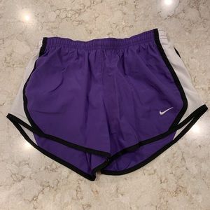 Purple Nike Dri-Fit Shorts